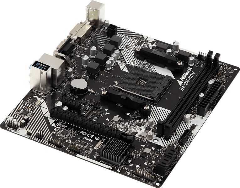 Материнська плата ASRock АМ4 (B450M-HDV R4.0) H00000174723 фото