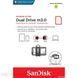 Флеш память USB SanDisk Ultra Dual Drive 64ГБ USB 3.2 (SDDD3-064G-G46) H00000038224 фото 6