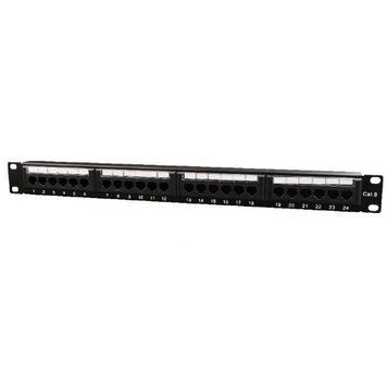 Патч-панель Cablexpert 1U 24 порти UTP кат. 6 (NPP-C624CM-001) H00000135356 фото
