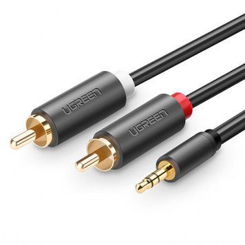 Кабель Ugreen mini-jack 3.5 мм - RCA 1 м (10772_UGREEN) H00000184437 фото