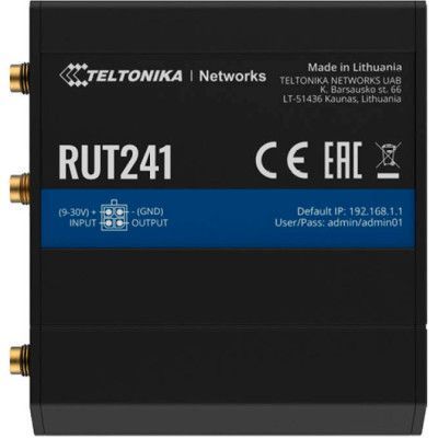 Бездротовий маршрутизатор Teltonika Однодіапазонний SIM-card (RUT241) H00000363926 фото
