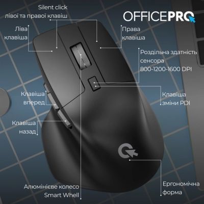 Мышь OfficePro (M395B) H00000457259 фото