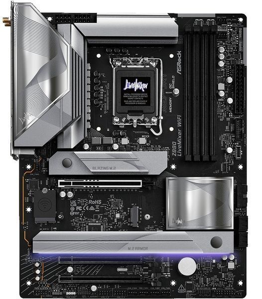 Материнська плата ASRock (Z890 LIVEMIXER WIFI) H00000446258 фото