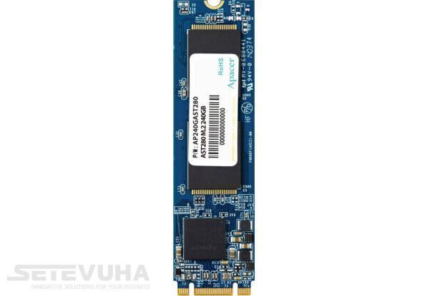 SSD диск Apacer AST280 480ГБ SATA III M.2 2280 3D TLC (AP480GAST280-1) H00000026224 фото
