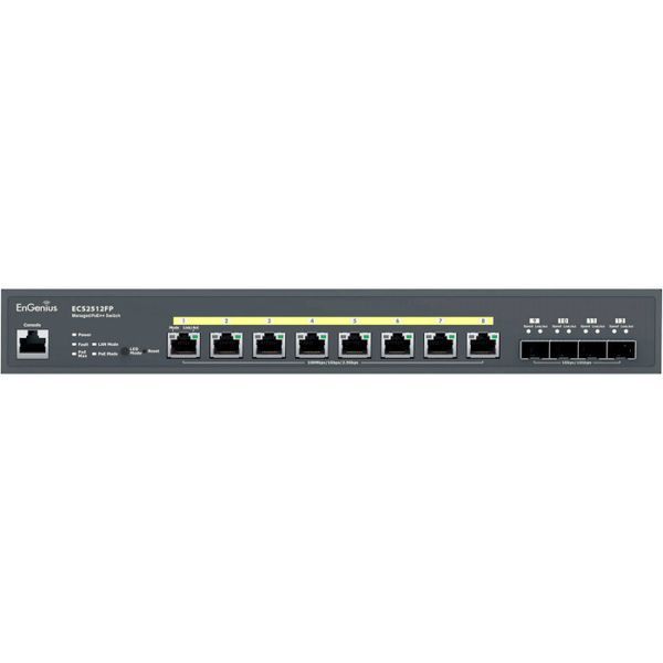 Комутатор EnGenius L2 + PoE (ECS2512FP) H00000165868 фото