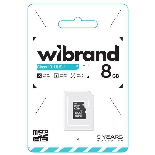 Карта памяти Wibrand (WICDHC10/8GB) H00000460354 фото