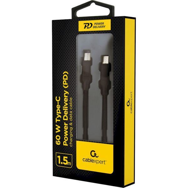 Кабель Cablexpert USB Type C - USB Type C 1.5 м USB 2.0 (CC-USB2-CMCM60-1.5M) H00000179833 фото