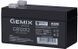 Акумуляторна батарея Gemix 1.2 Аг AGM 12 В (GB12012) H00000047116 фото 2