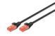 Патч-корд DIGITUS UTP Cat. 6 1 м LSZH Черный (DK-1617-010/BL) H00000165841 фото
