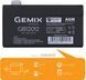 Акумуляторна батарея Gemix 1.2 Аг AGM 12 В (GB12012) H00000047116 фото 4