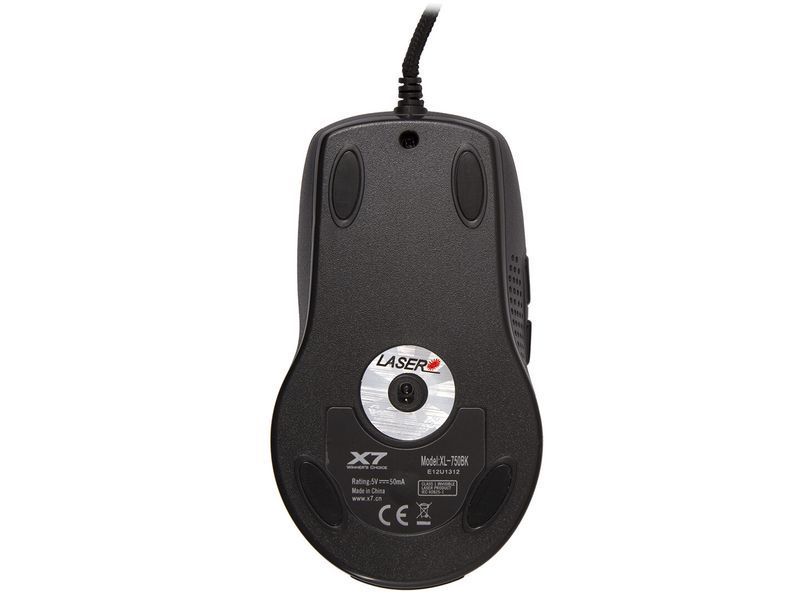 Миша A4Tech дротова ігрова (XL-750BK-B USB (Black)) H00000076046 фото
