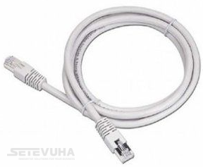 Патч корд Kingda UTP Cat. 5e 7 м PVC Білий (KD-PAUT3700GY) H00000013591 фото