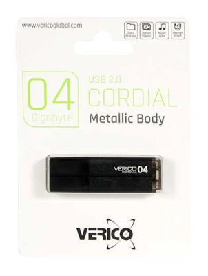 Флеш память USB Verico 4ГБ USB 2.0 (1UDOV-MFBK43-NN) H00000160246 фото