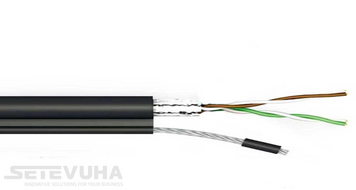 Кабель витая пара OK-Net FTP Cat 5 PE 2 х 2 х 0.51 (49383m500) H00000011609 фото