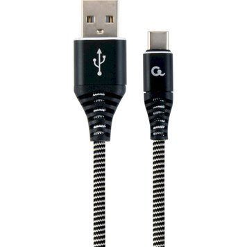 Кабель Cablexpert USB Type A - USB Type C 1 м USB 2.0 (CC-USB2B-AMCM-1M-BW) H00000179835 фото