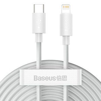 Кабель BASEUS USB Type C - Apple Lightning 1.5 м (TZCATLZJ-02) H00000184794 фото