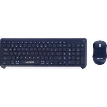 Клавиатура + мышь Maxxter (KMS-WCM-01BL-UA) H00000457725 фото