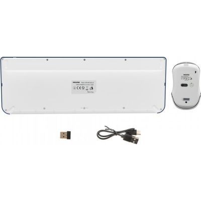 Клавиатура + мышь Maxxter (KMS-WCM-01BL-UA) H00000457725 фото