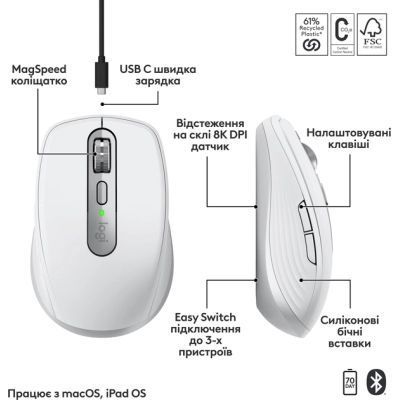 Мышь Logitech (910-006946) H00000457054 фото