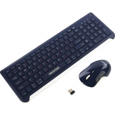 Клавиатура + мышь Maxxter (KMS-WCM-01BL-UA) H00000457725 фото