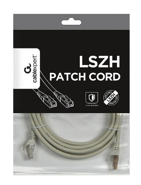 Патч корд Cablexpert S/FTP Cat. 6a 3 м LSZH Білий (PP6A-LSZHCU-W-3M) H00000310652 фото