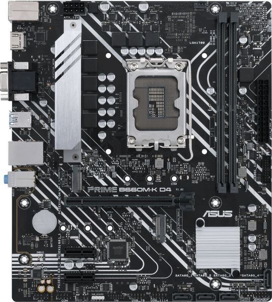 Материнська плата ASUS PRIME B660 1700 (PRIME B660M-K D4) H00000177328 фото