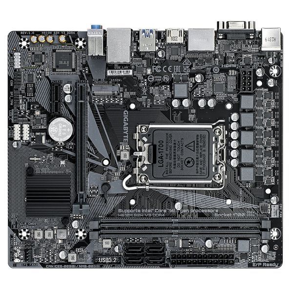 Материнская плата Gigabyte (H610M S2H V3 DDR4) H00000422868 фото