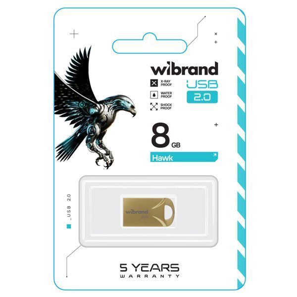 Флеш память USB Wibrand (WI2.0/HA8M1G) H00000460155 фото