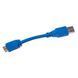 Кабель PowerPlant USB Type A - USB Micro-B 0.1 м USB 3.0 (USB 3.1 Gen 1) (KD00AS1229) H00000179654 фото 1