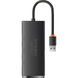 USB-хаб BASEUS USB Type A - 4 x USB Type A 1 x USB Type-C 0.25 м (WKQX030001) H00000372837 фото 2