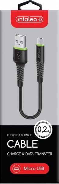 Кабель Intaleo USB Type A - Micro-USB 0.2 м (1283126487422) H00000204017 фото