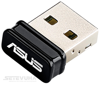 Бездротовий USB адаптер ASUS (USB-N10 Nano) H00000030354 фото