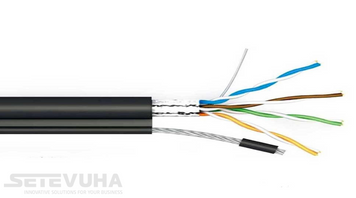 Кабель витая пара OK-Net UTP Cat 5e PE 4 х 2 х 0.51 (49223m500) H00000011611 фото
