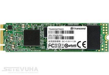 SSD диск Transcend MTS820S 480ГБ SATA III М.2 2280 TLC (TS480GMTS820S) H00000026245 фото