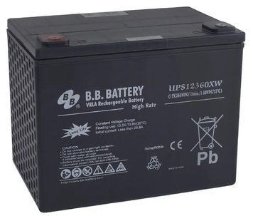 Аккумуляторная батарея B.B. Battery 88 Ач AGM 12 В (MPL88-12/UPS12360XW) H00000037631 фото