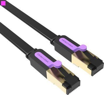 Патч корд Vention STP Cat. 7 1.5 м PVC Чорний (ICABG) H00000313072 фото