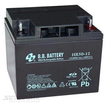 Аккумуляторная батарея B.B. Battery 50 Ач AGM 12 В (HR50-12/B2) H00000028797 фото