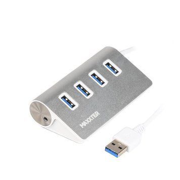 USB-хаб Maxxter (HU3A-4P-01) H00000076279 фото