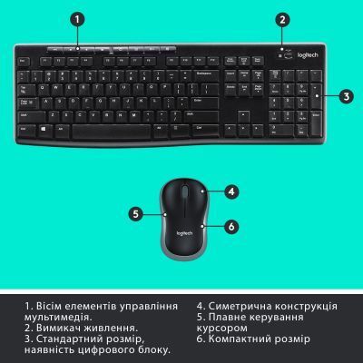 Комплект Logitech (920-004508) H00000310283 фото