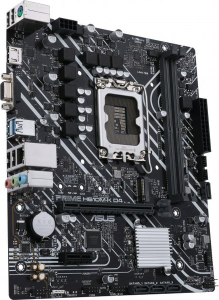 Материнська плата ASUS 1700 (PRIME H610M-K D4) H00000177334 фото
