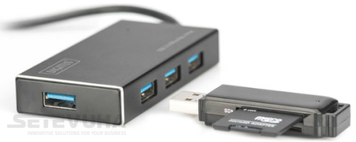 USB-хаб DIGITUS USB Type A - USB Type A (DA-70240-1) H00000015791 фото