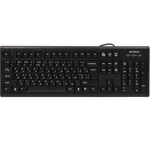 Клавиатура + мышь A4Tech проводная (KRS-8572 Black) H00000075968 фото