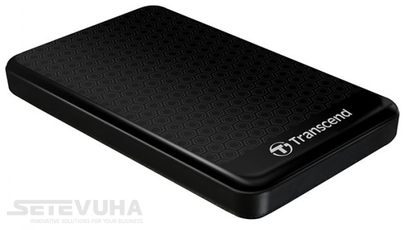 Жорсткий диск Transcend StoreJet 25A3 2.5" USB 3.1 Gen1 (Type-A) 2ТБ (TS2TSJ25A3K) H00000011939 фото