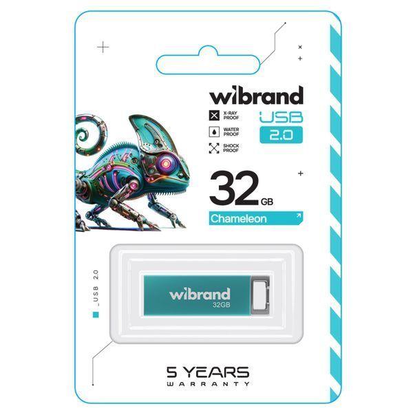 Флеш пам'ять USB Wibrand (WI2.0/CH32U6LU) H00000460101 фото