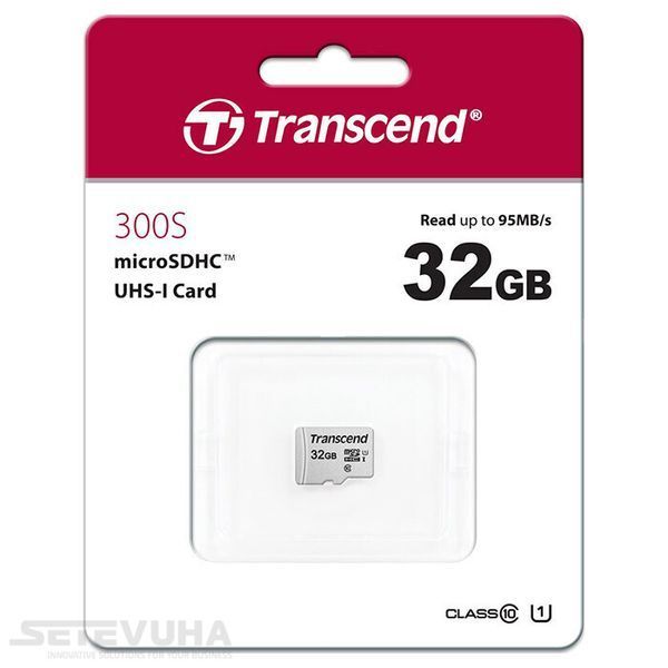 Карта пам'яті Transcend 300S microSD 32ГБ (TS32GUSD300S) H00000038400 фото