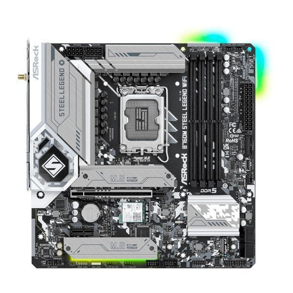 Материнська плата ASRock (B760M STEEL LEGEND WIFI) H00000365706 фото