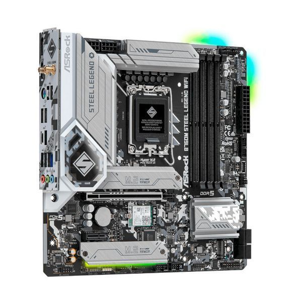 Материнська плата ASRock (B760M STEEL LEGEND WIFI) H00000365706 фото