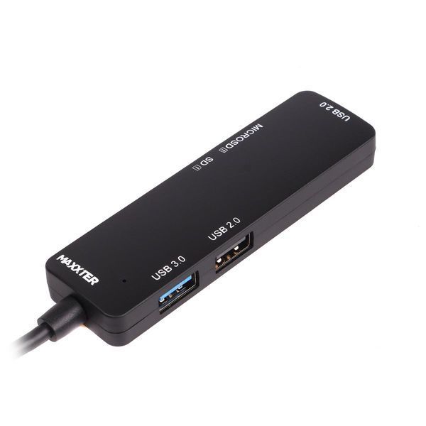 USB-хаб Maxxter (HU3C-3PTF-01) H00000445965 фото