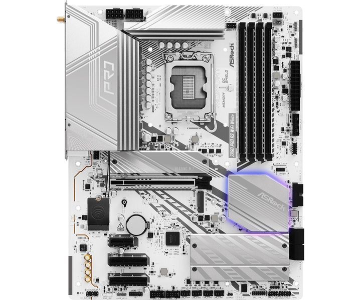 Материнська плата ASRock (Z890 PRO RS WIFI WHITE) H00000446263 фото
