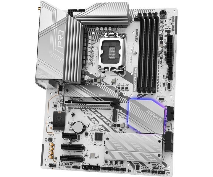 Материнська плата ASRock (Z890 PRO RS WIFI WHITE) H00000446263 фото